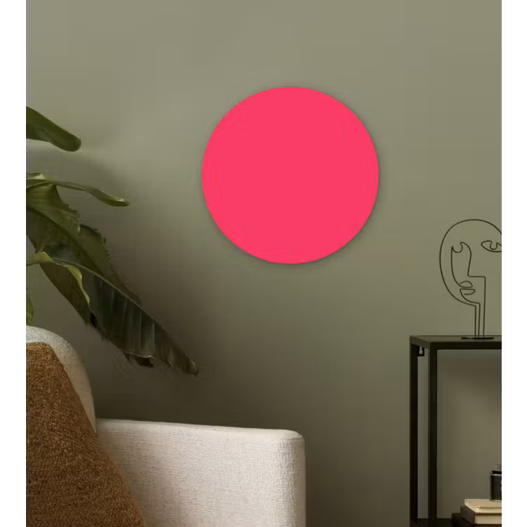 Muurcirkel - Karmijn - Kleuren - Palet - Roze — 3