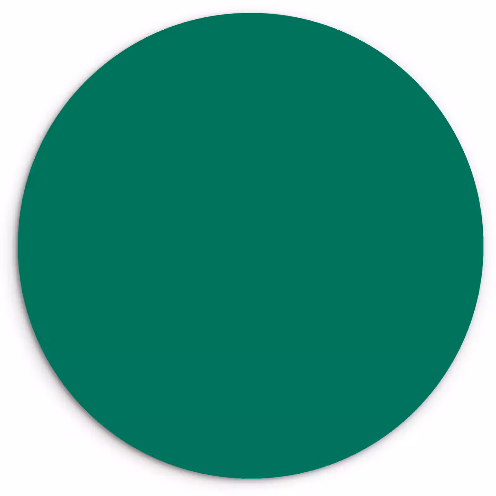 Muurcirkel - Groen - Bos - Kleuren — 1