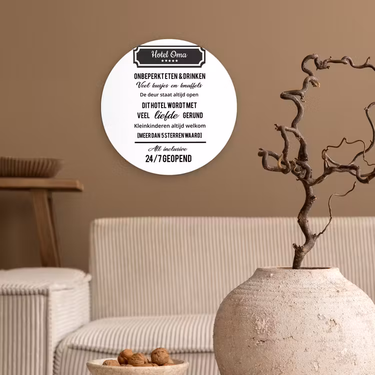 Muurcirkel - Hotel oma - Spreuken - Oma - Quotes — 2