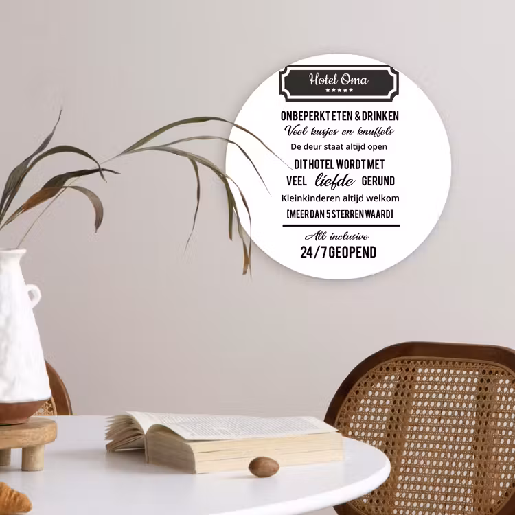 Muurcirkel - Hotel oma - Spreuken - Oma - Quotes — 4