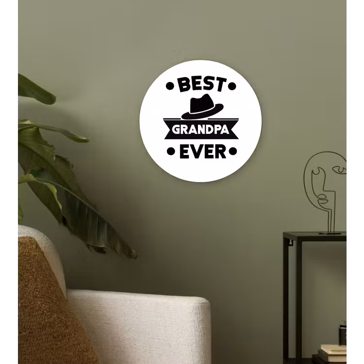 Muurcirkel - Opa - Quotes - Best grandpa ever - Spreuken — 3