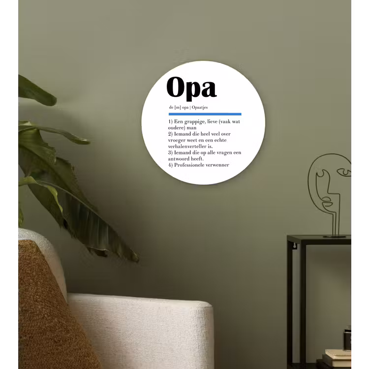 Muurcirkel - Quotes - Opa betekenis - Spreuken - Woordenboek — 3