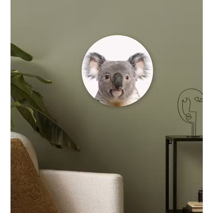 Muurcirkel - Koala - Koala beer - Meisjes - Jongens - Kinderen - Dieren — 3