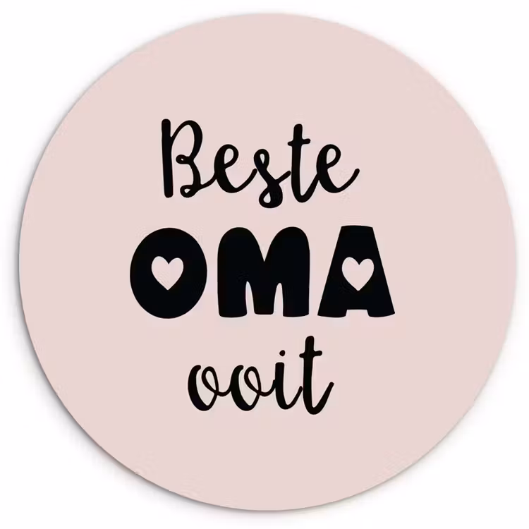 Muurcirkel - Quotes - Oma - Beste oma ooit - Spreuken — 1