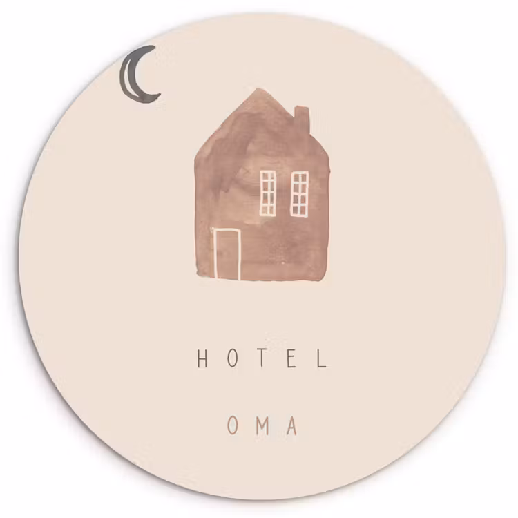 Muurcirkel - Spreuken - Hotel oma - Oma - Quotes — 1
