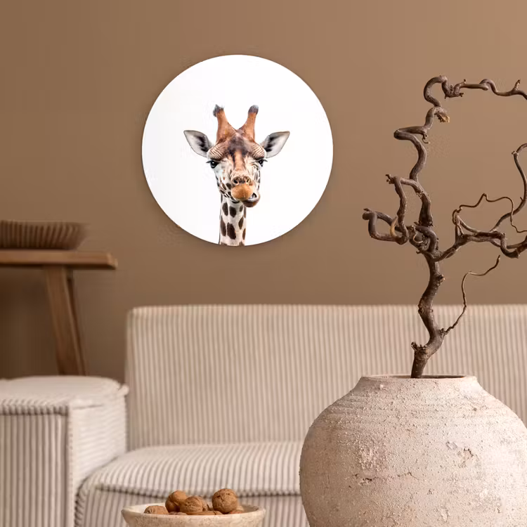 Muurcirkel - Wilde dieren - Giraffe - Kinderen - Jongen - Dieren — 2