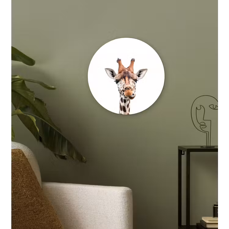Muurcirkel - Wilde dieren - Giraffe - Kinderen - Jongen - Dieren — 3