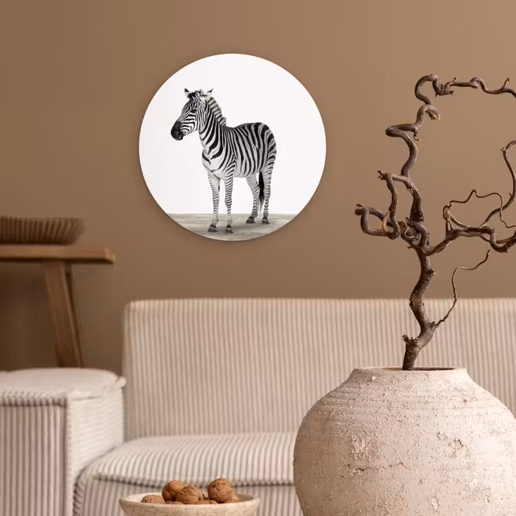 Muurcirkel - Zebra - Meisjes - Dieren - Kinderen - Jongens — 2