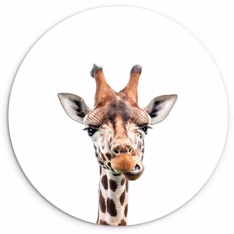 Muurcirkel - Wilde dieren - Giraffe - Kinderen - Jongen - Dieren — 1