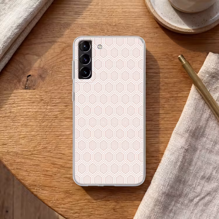 Telefoonhoesje Softcase - Lijnen - Patroon - Symmetrisch — 1