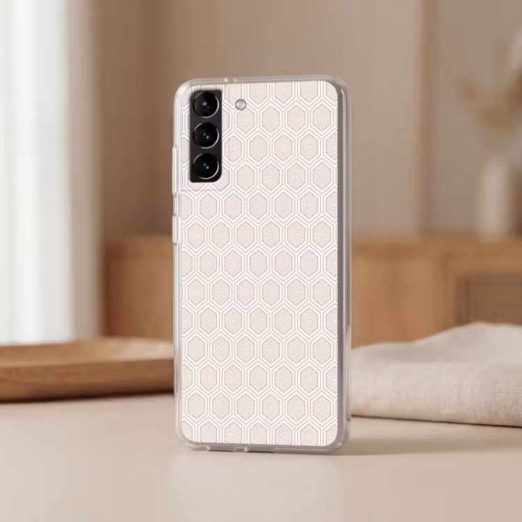 Telefoonhoesje Softcase - Lijnen - Patroon - Symmetrisch — 2
