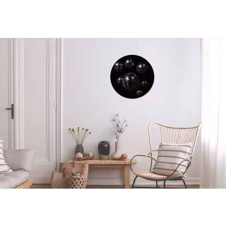 Discoballen - Minimalistisch - Zwart — 2