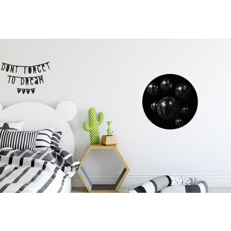 Discoballen - Minimalistisch - Zwart — 5