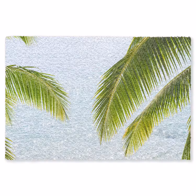 Vloerkleed - Boom - Bladeren - Water - Tropisch - Groen — 1