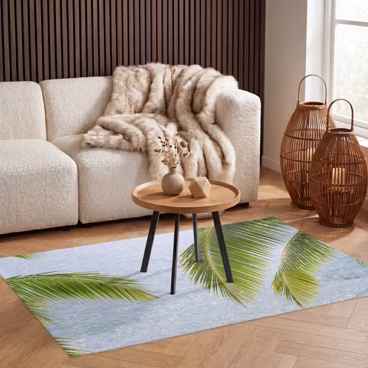 Vloerkleed - Boom - Bladeren - Water - Tropisch - Groen — 3
