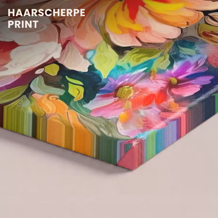 Canvas schilderij - Bloemen - Kunst - Schilderij - Botanisch — 5
