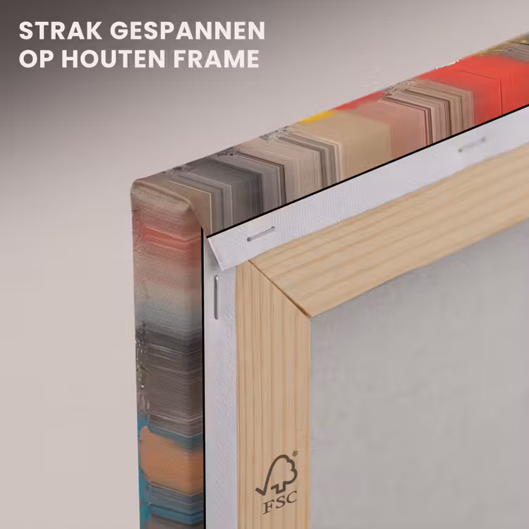 Canvas schilderij - Graffiti - Beer - Fles - Muur - Street art — 7