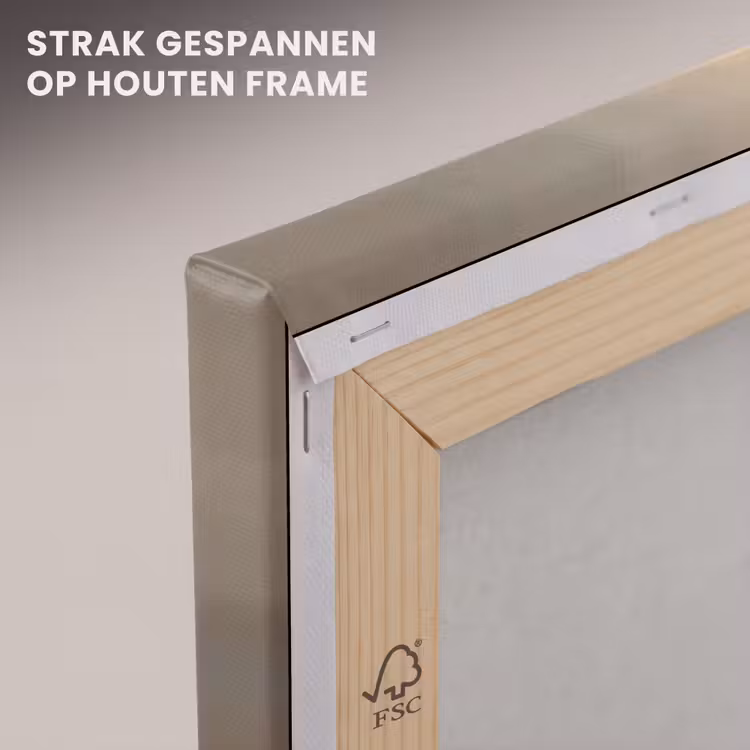 Canvas schilderij - Kerst - kerstboom - Sneeuw - Art — 7