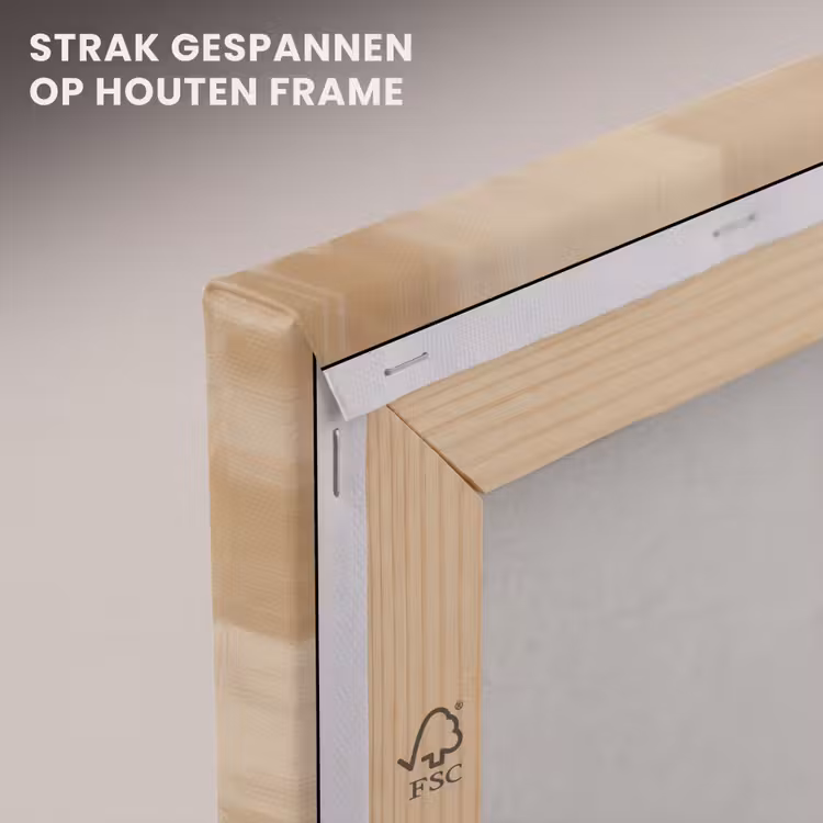 Canvas schilderij - Kerst - Hert - Gewei - Kerstbal - Rendier — 7