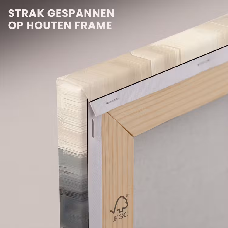 Canvas schilderij - Kunst - Modern - Luxe - Goud - Zwart — 7