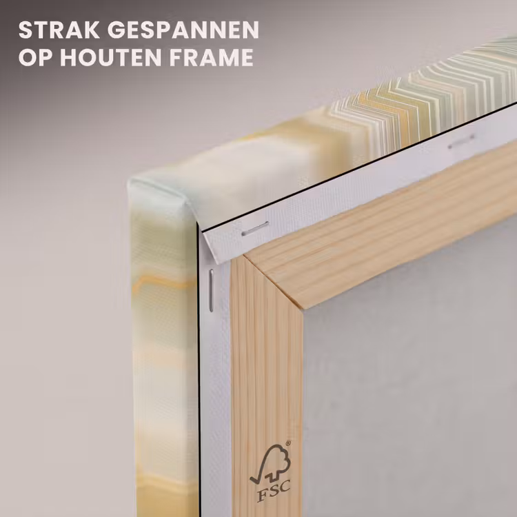 Canvas schilderij - Paardenbloem - Beige - Abstract - Modern - Natuur — 7