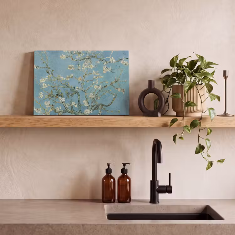 Canvas schilderij - Van Gogh - Amandelbloesem - Oude meesters - Kunst - Vintage — 4