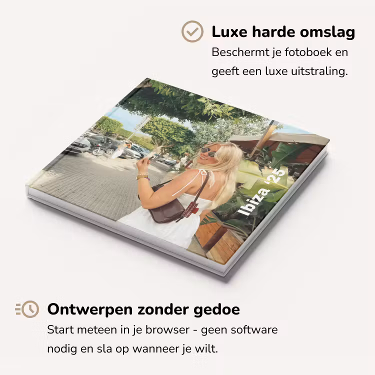 Fotoboek hard cover - Vierkant 30x30 cm — 2