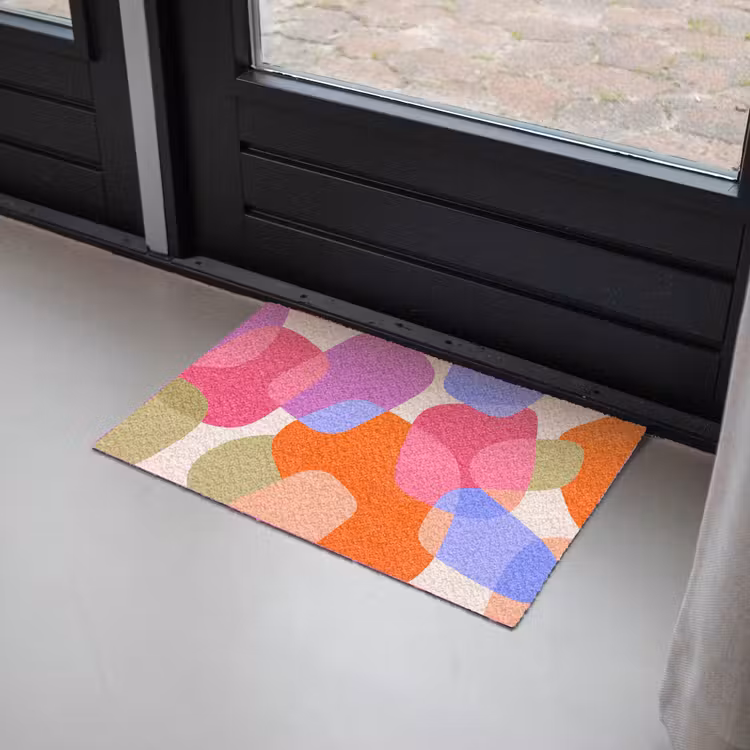 Deurmat - Abstract - Vormen - Modern - Kleurrijk — 2