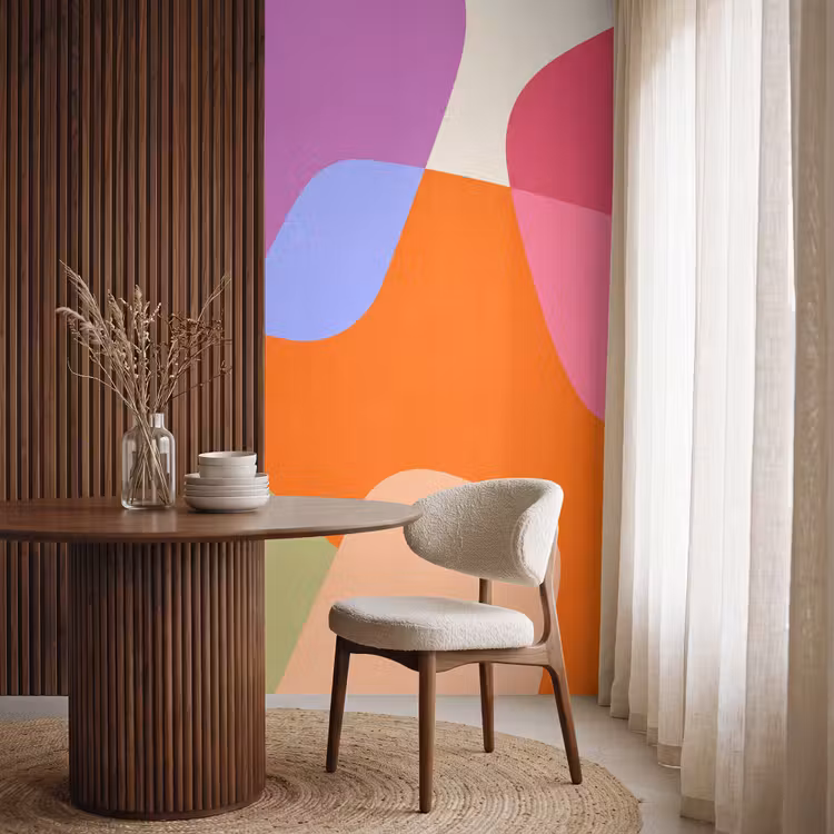 Behang - Abstract - Vormen - Modern - Kleurrijk — 4