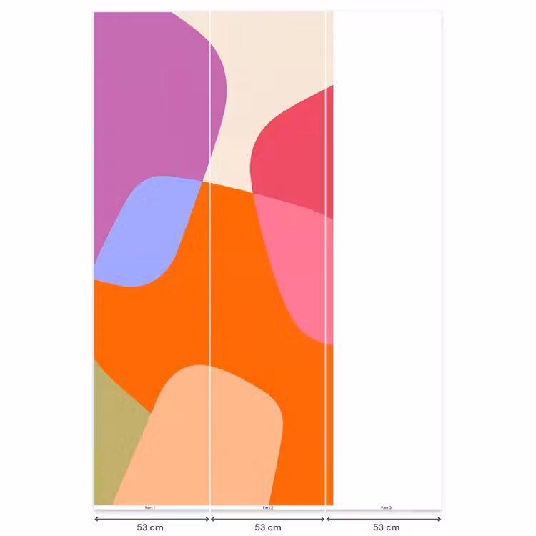 Behang - Abstract - Vormen - Modern - Kleurrijk — 6