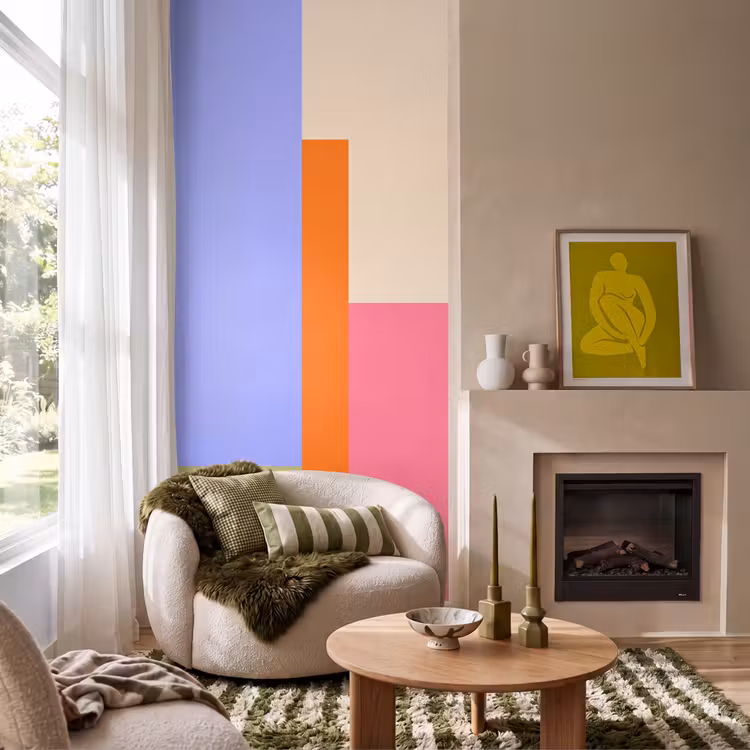 Behang - Abstract - Geometrie - Kunst - Modern - Kleurrijk — 1