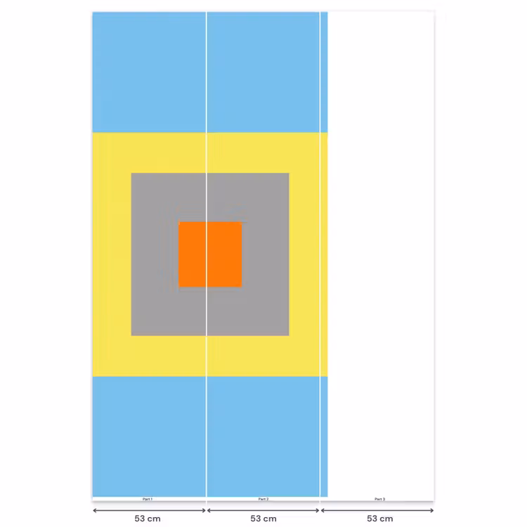 Behang - Abstract - Geometrisch - Kleurrijk - Modern - Vormen — 6