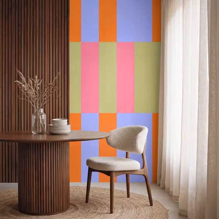 Behang - Abstract - Patroon - Geometrisch - Kleurrijk - Modern — 4