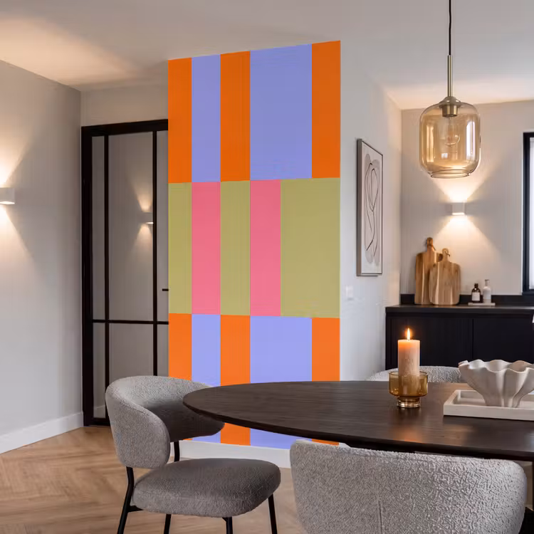 Behang - Abstract - Patroon - Geometrisch - Kleurrijk - Modern — 5