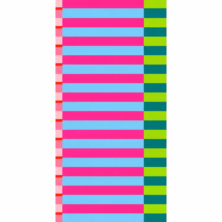 Behang - Patroon - Strepen - Modern - Abstract - Kleurrijk — 2