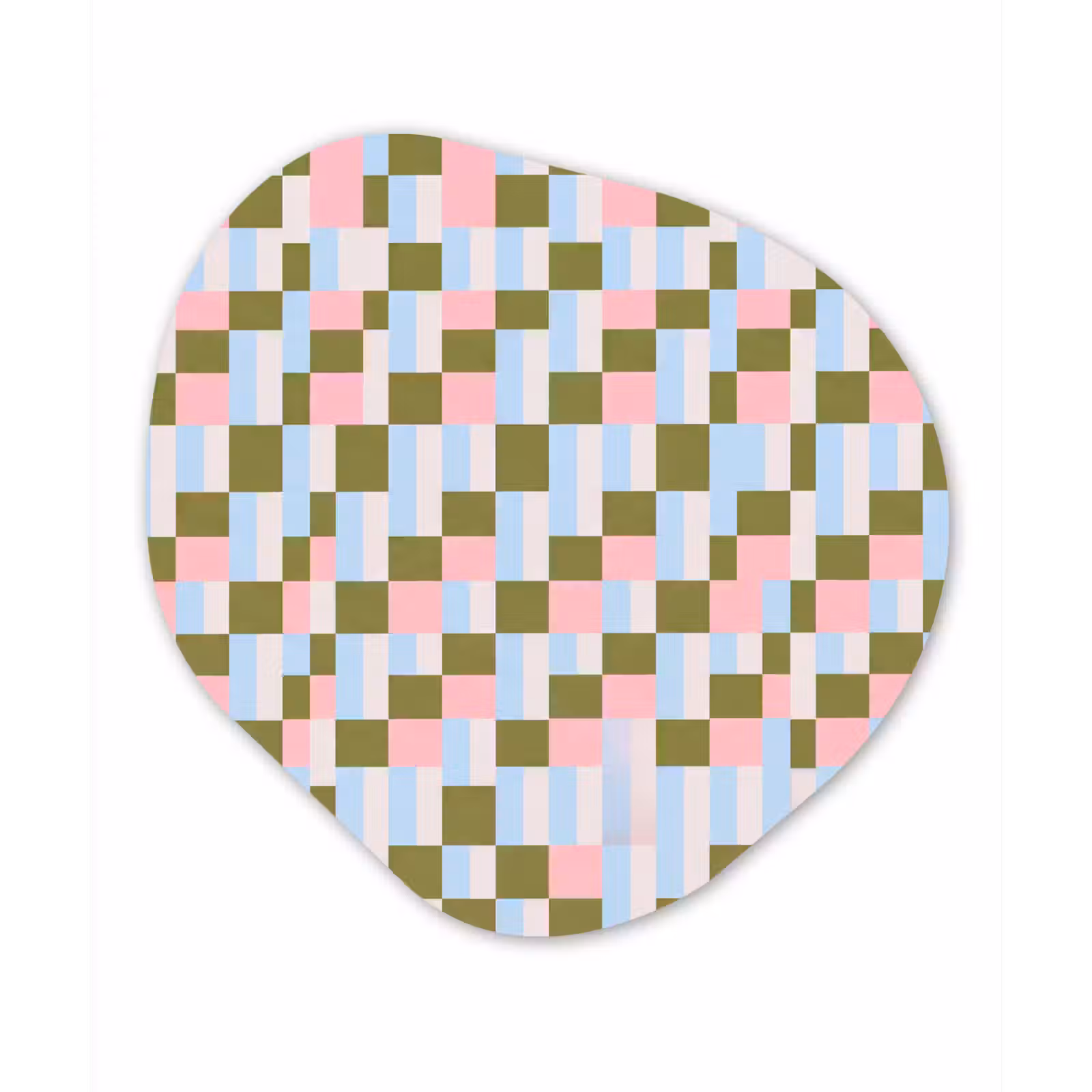 Organisch schilderij - Glas - Patroon - Geometrisch - Abstract - Kleurrijk - Modern — 1