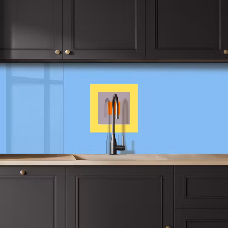 Keuken achterwand - Abstract - Geometrisch - Kleurrijk - Modern - Vormen — 6