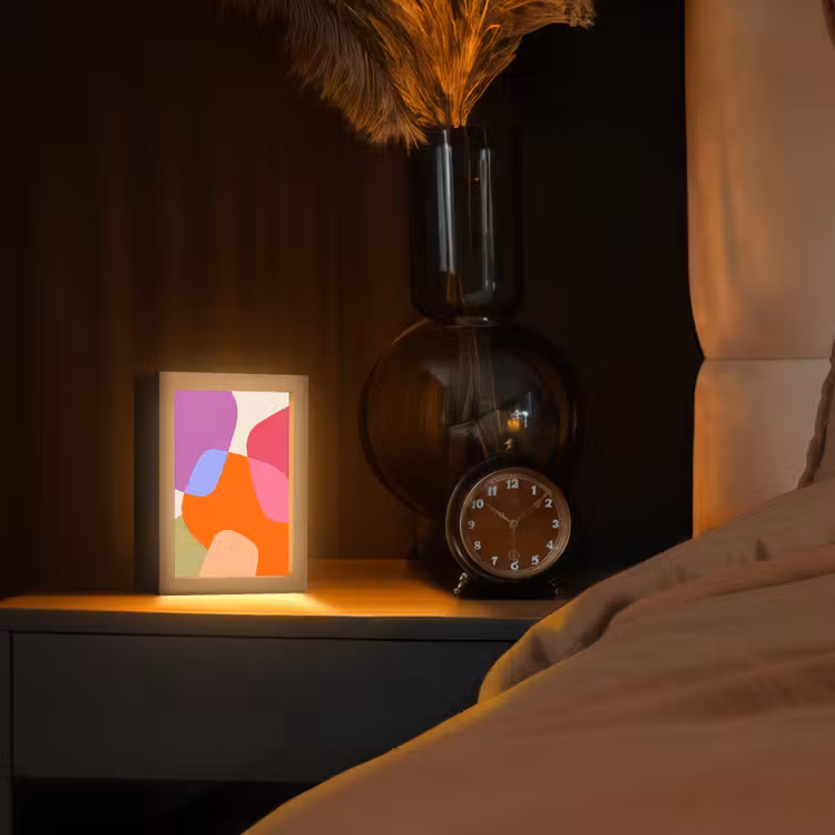Gepersonaliseerde Lightbox - Abstract - Vormen - Modern - Kleurrijk — 2