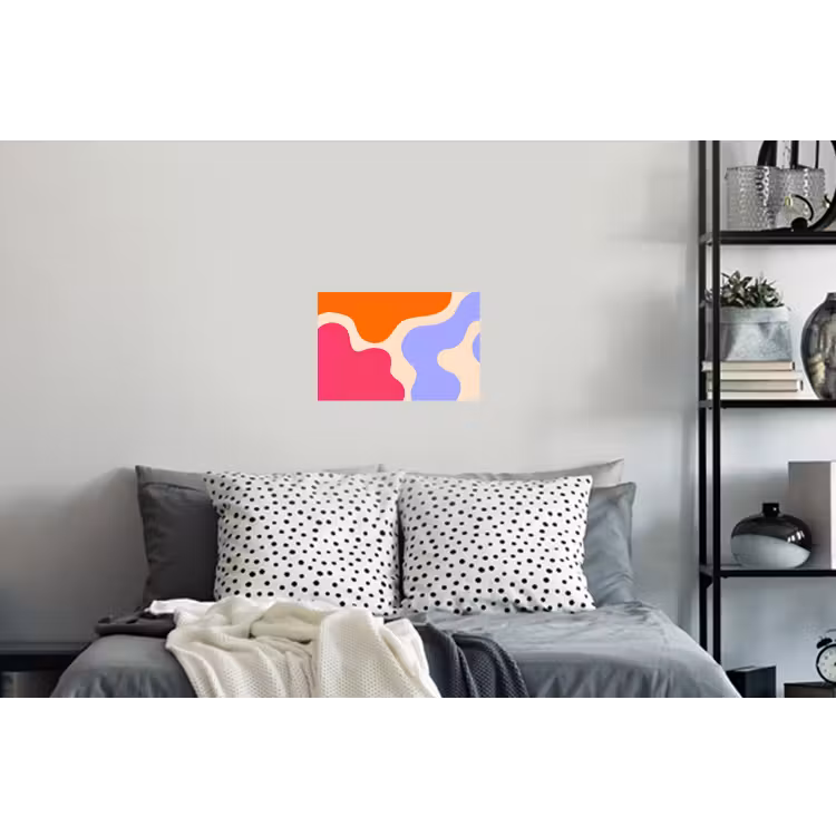 Muursticker - Abstract - Organische vormen - Design - Modern - Kleurrijk — 5