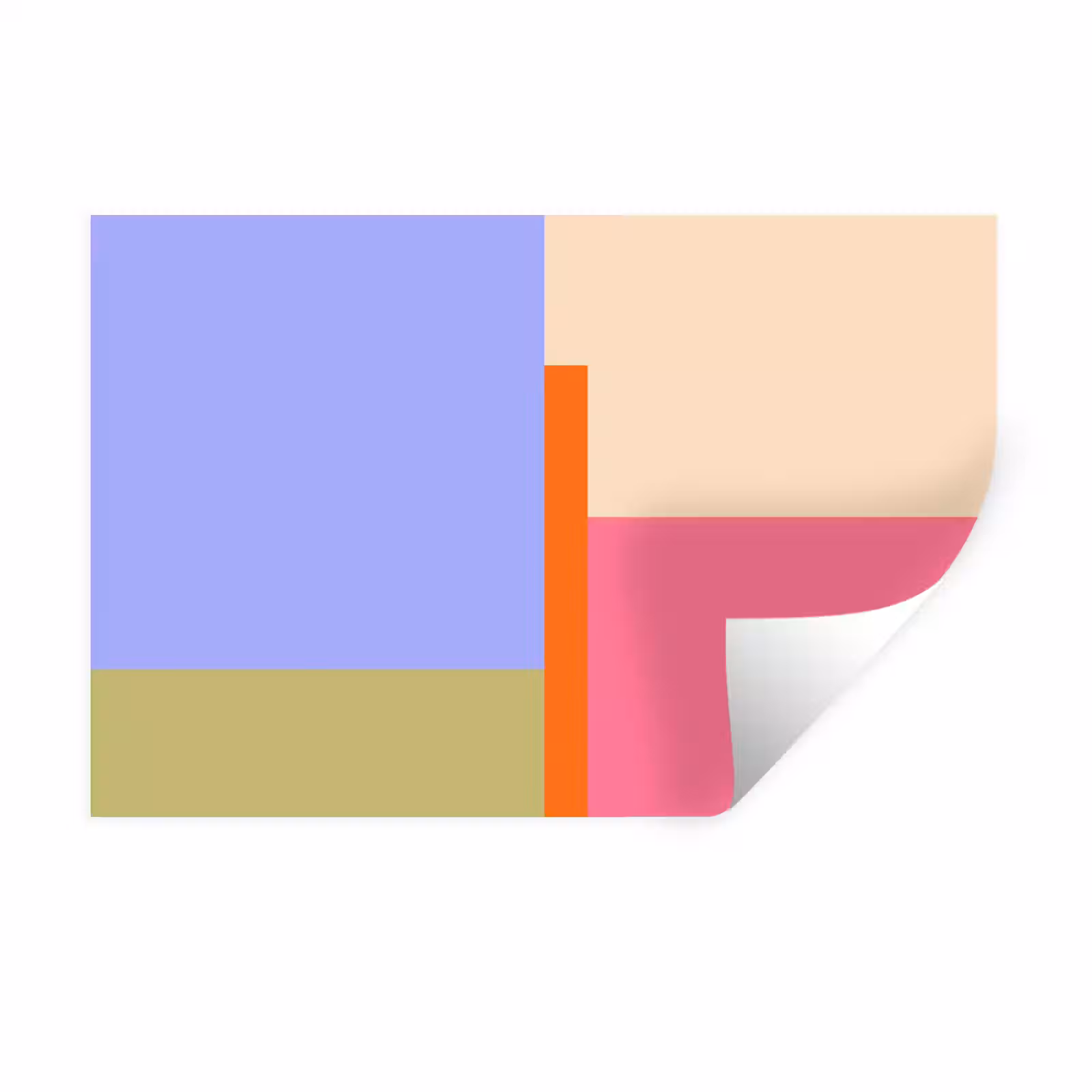 Muursticker - Abstract - Geometrie - Kunst - Modern - Kleurrijk — 1