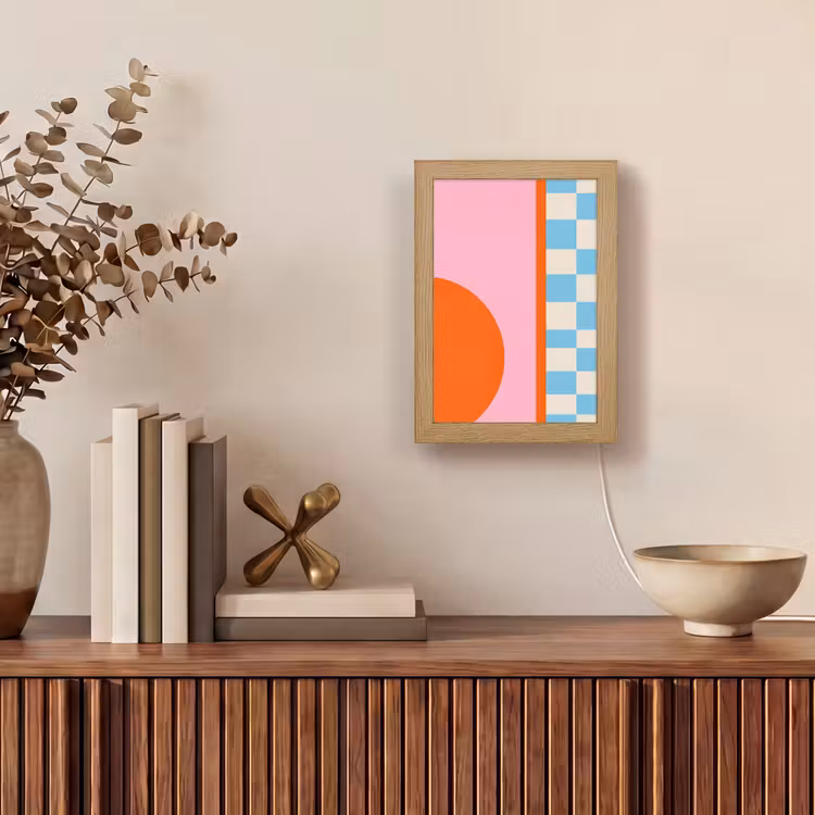 Gepersonaliseerde Lightbox - Abstract - Vormen - Geometrisch - Modern - Kleurrijk — 4