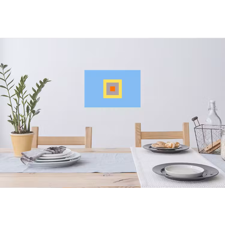 Muursticker - Abstract - Geometrisch - Kleurrijk - Modern - Vormen — 3