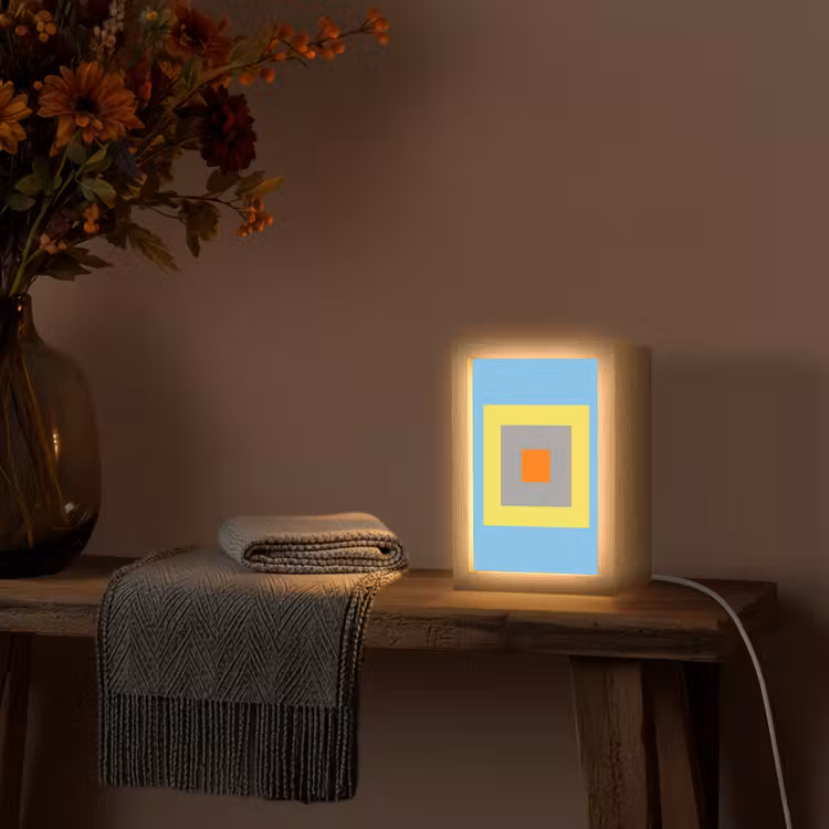 Gepersonaliseerde Lightbox - Abstract - Geometrisch - Kleurrijk - Modern - Vormen — 3