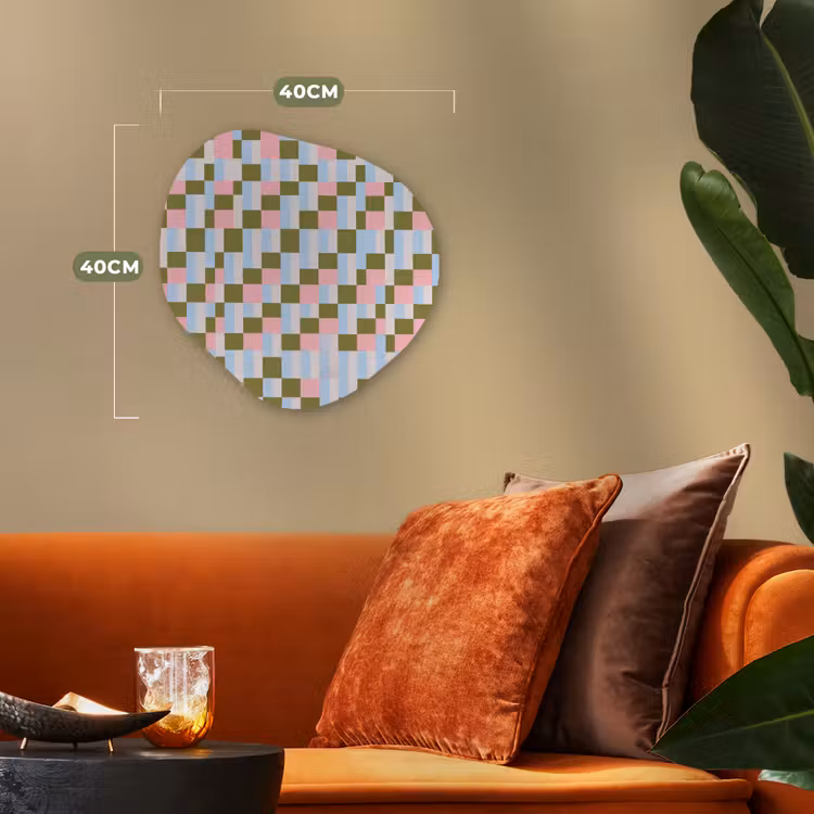Organisch schilderij - Forex - Patroon - Geometrisch - Abstract - Kleurrijk - Modern — 4
