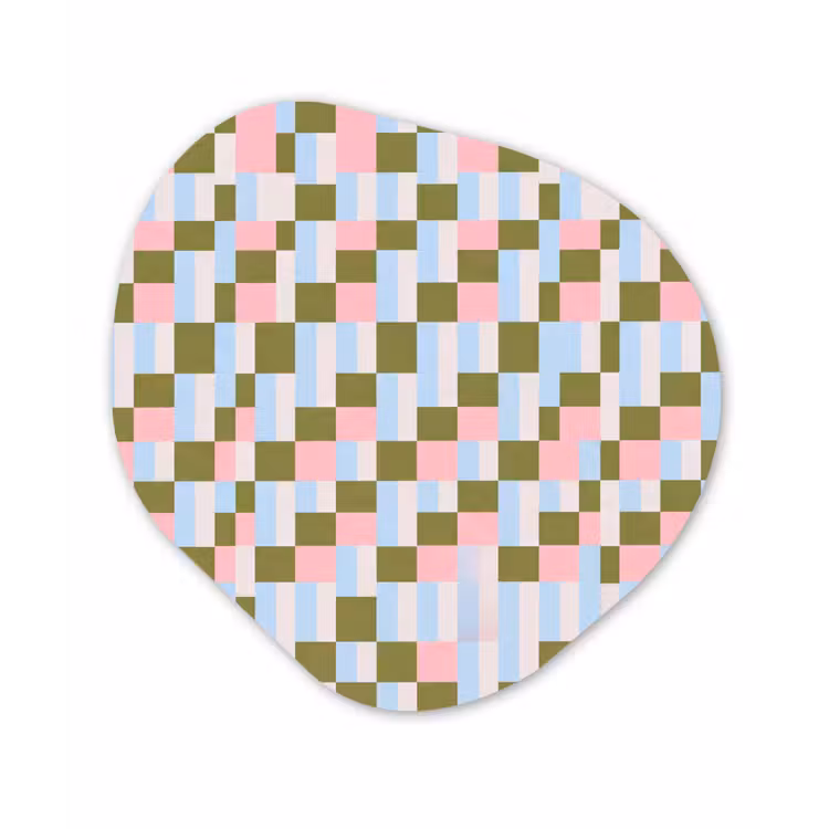 Organische schilderij - Aluminium - Patroon - Geometrisch - Abstract - Kleurrijk - Modern — 1