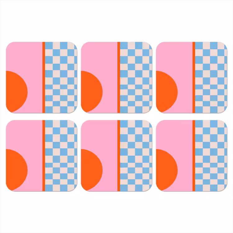 Onderzetter​ - Abstract - Vormen - Geometrisch - Modern - Kleurrijk — 1