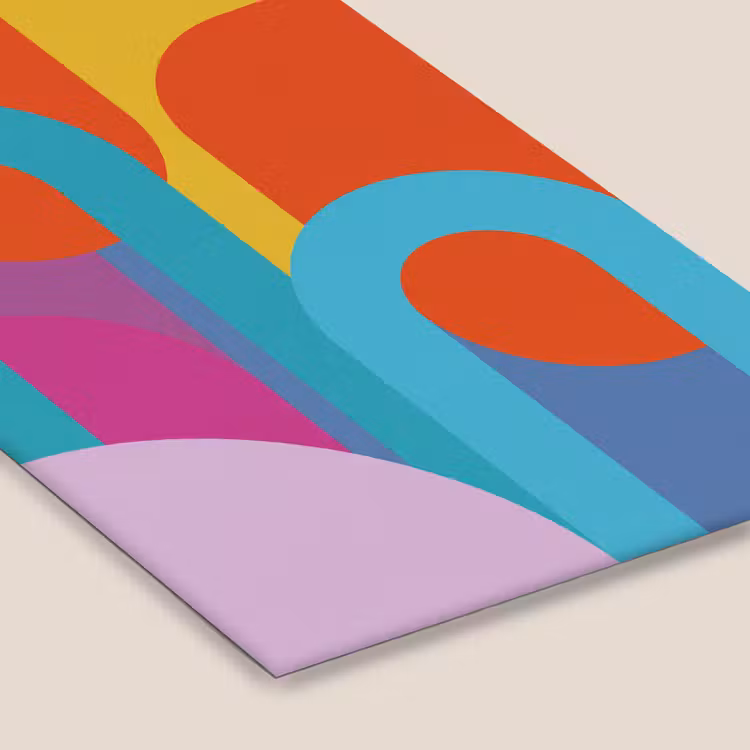 Poster met lijst - Abstract - Geometrie - Kleurrijk - Modern - Kunst — 7