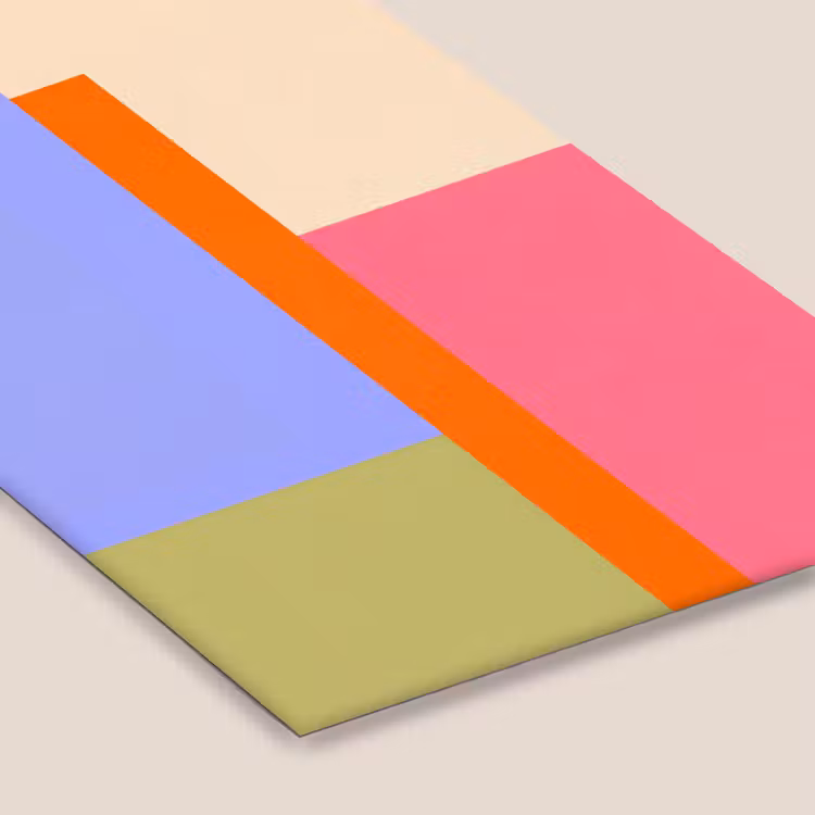 Poster met lijst - Abstract - Geometrie - Kunst - Modern - Kleurrijk — 7