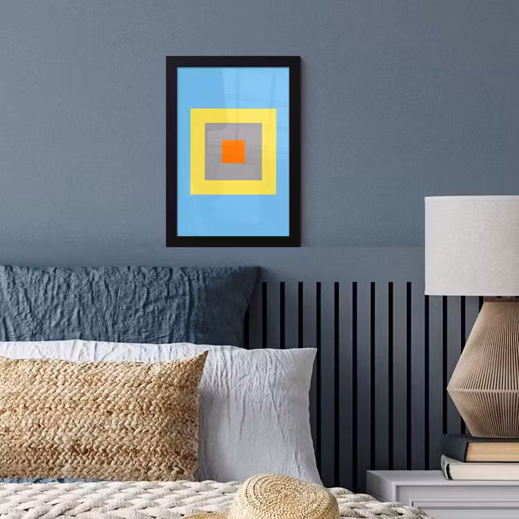 Poster met lijst - Abstract - Geometrisch - Kleurrijk - Modern - Vormen — 3
