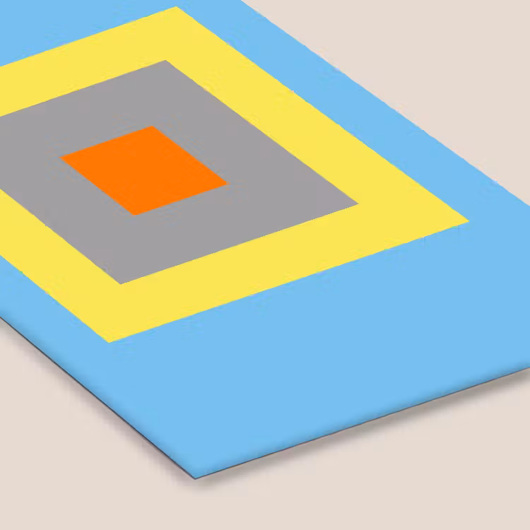 Poster met lijst - Abstract - Geometrisch - Kleurrijk - Modern - Vormen — 7